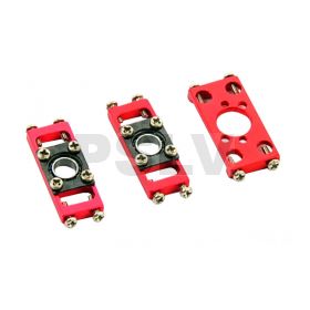 B130X26-RC Xtreme Spare Bearing Blocks  Motor Mount B130X (Red)  